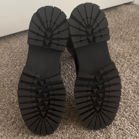 Steve Madden Black Leather Boots size 9 - Picture 6 of 9